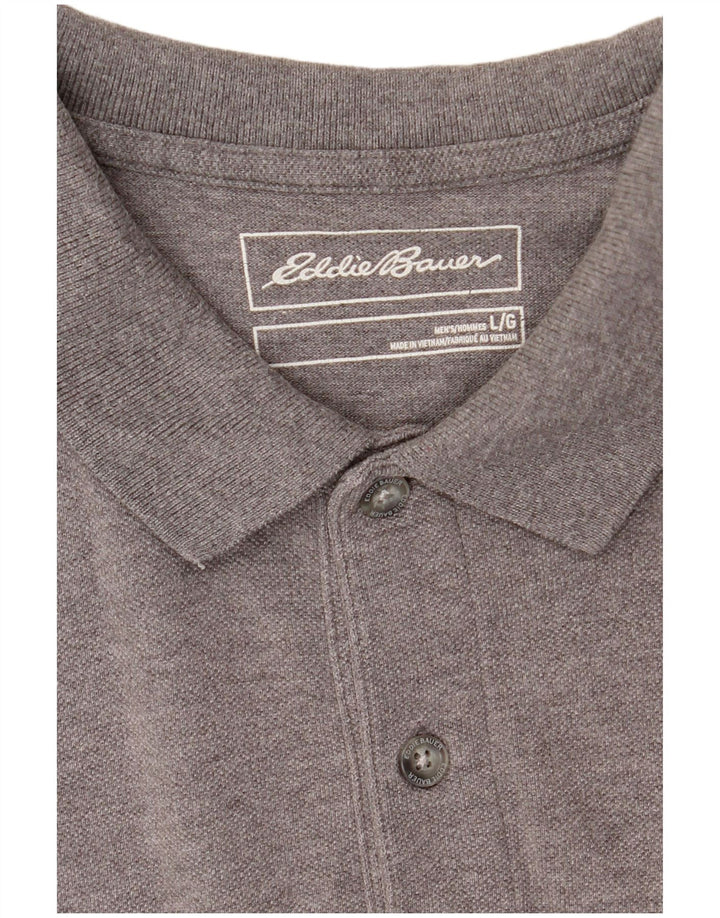 Eddie Bauer Polo Homme Grand Gris