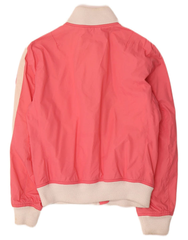 North Sails Veste de survêtement pour femme UK 14 Rose moyen Colourblock