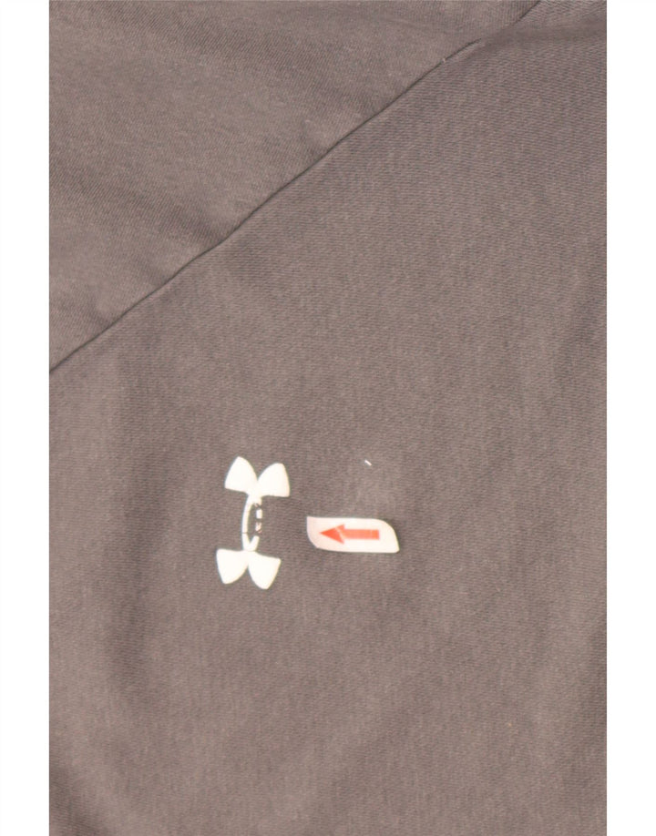 Under Armour Sweat-shirt pour homme en coton gris Taille L