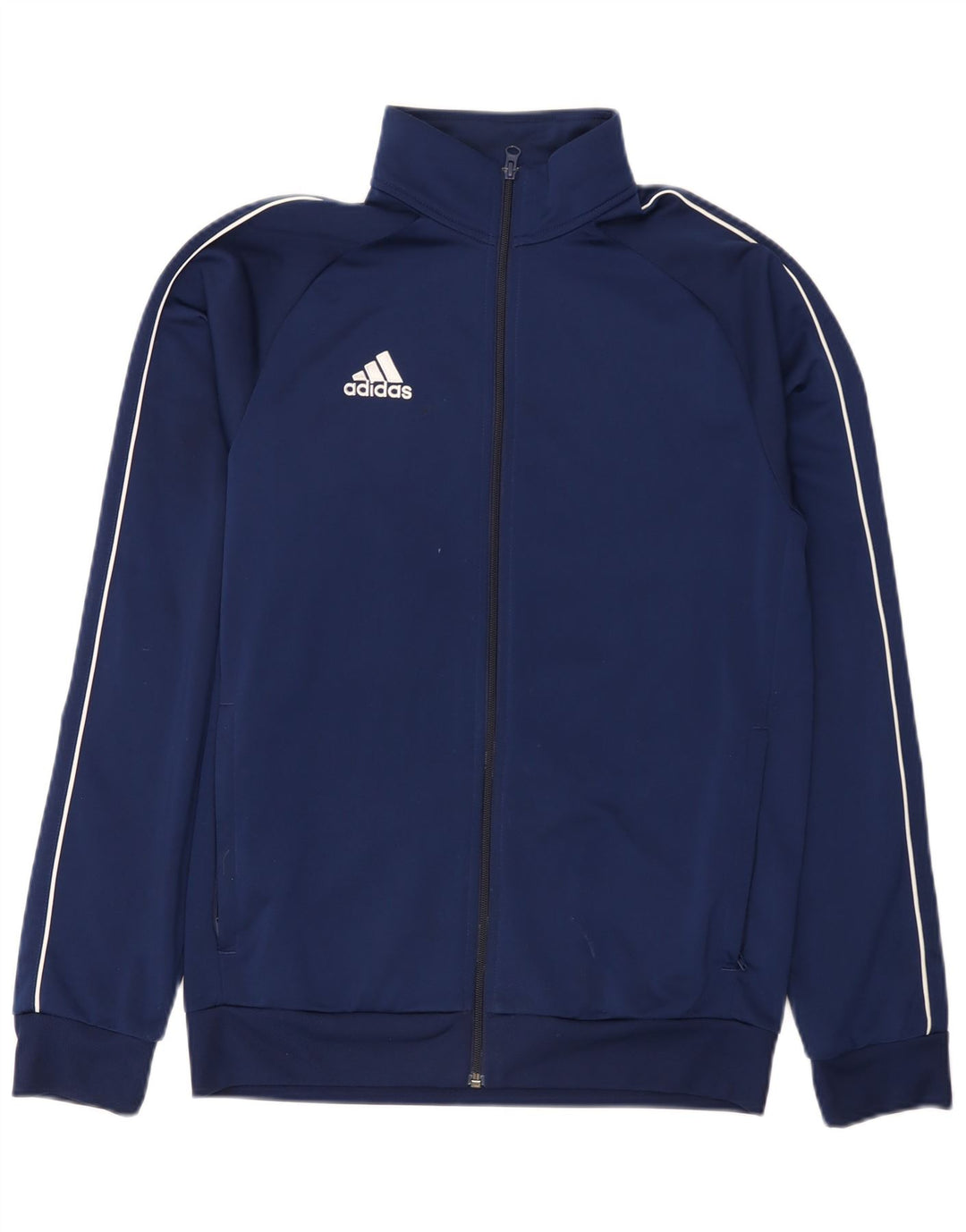 Adidas Veste de survêtement pour homme Bleu marine moyen Polyester
