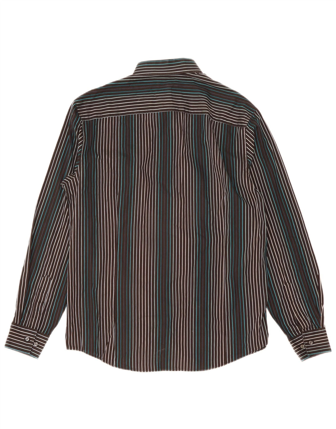 Jasper Conran Chemise Homme Coton Rayé Noir Moyen