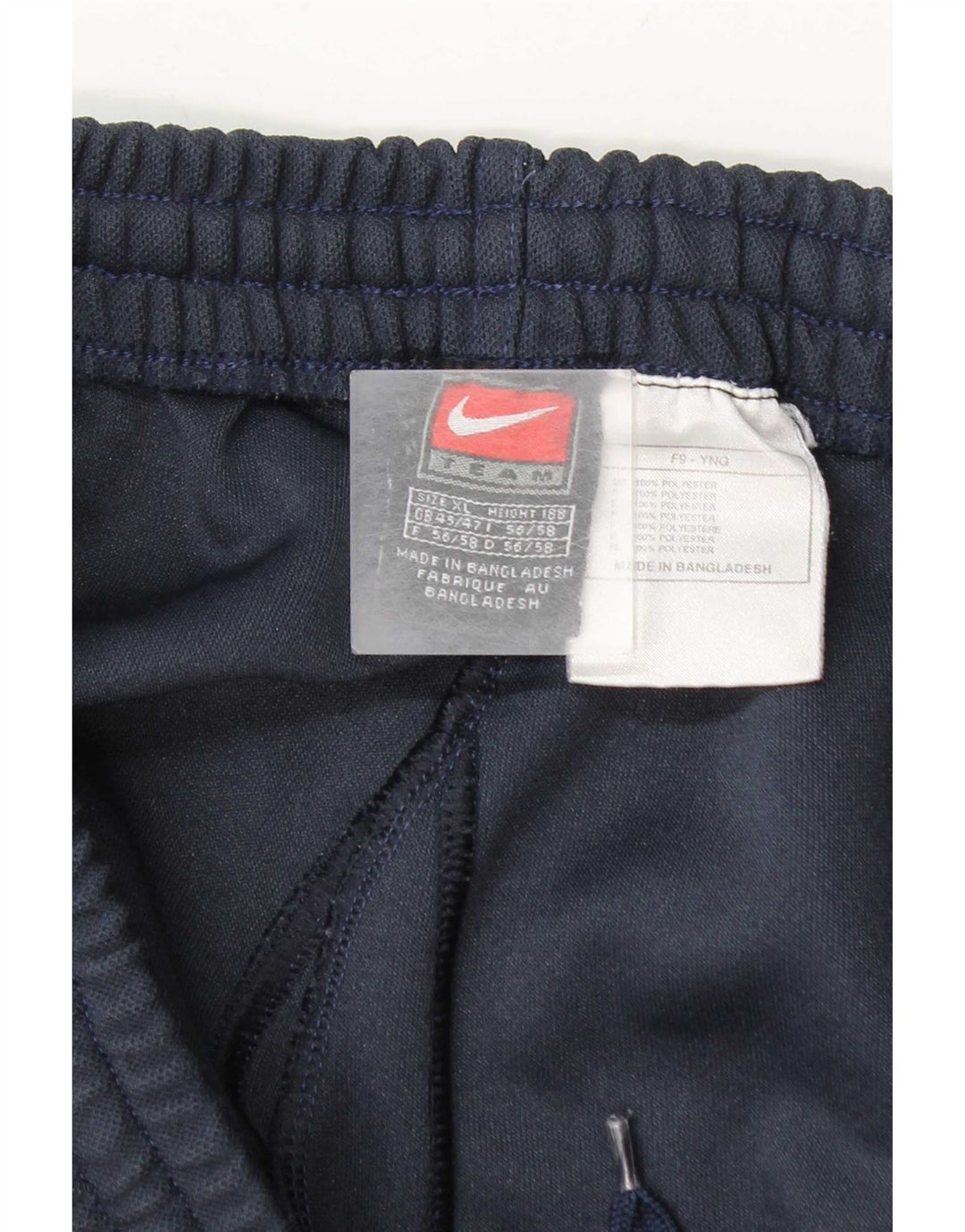Nike Pantalon de survêtement pour homme UK 45/47 XL Bleu marine Polyester