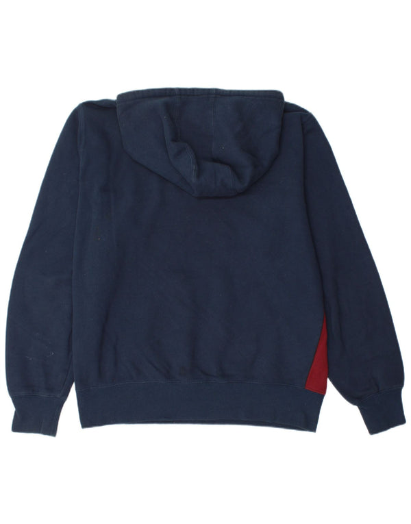 ELLESSE Pull à capuche pour garçon 15-16 ans XL Bleu marine Colourblock Coton