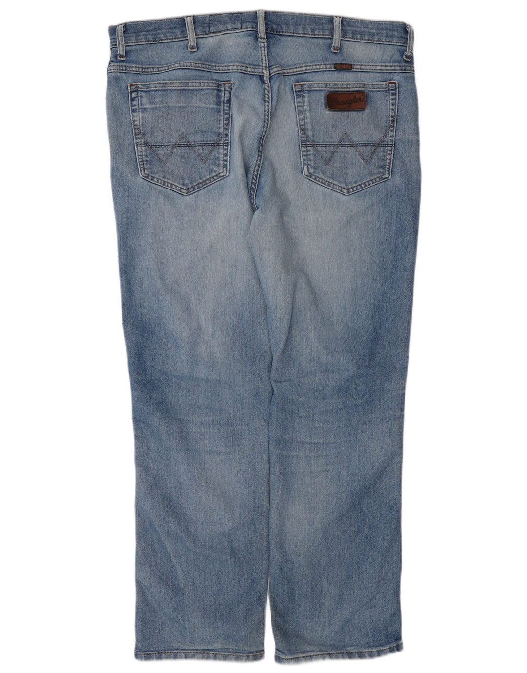 Wrangler Jean Droit Texas Stretch Homme W40 L30 Bleu Coton