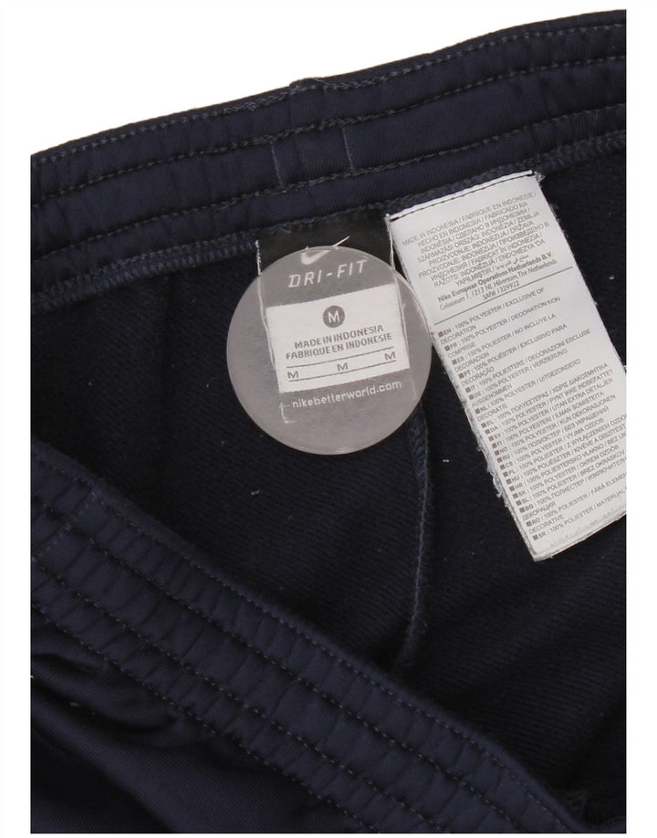 Pantalon de survêtement Nike Dri Fit Graphic pour homme, bleu marine moyen, en polyester