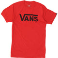 VANS T-shirt graphique coupe classique pour hommes, petit coton rouge