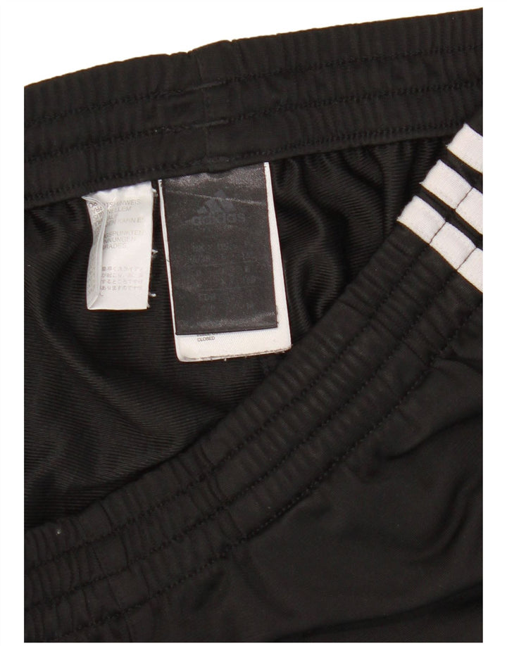 Adidas Pantalon de survêtement pour femme UK 36/38 Small Noir Polyester