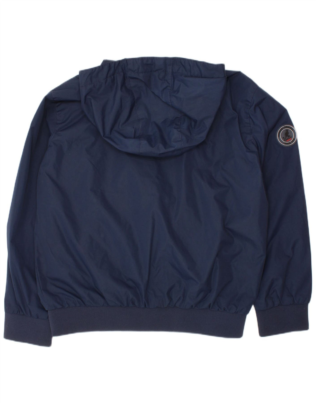KANGOL Blouson Bomber à Capuche Garçon 7-8 Ans Bleu Marine Polyester