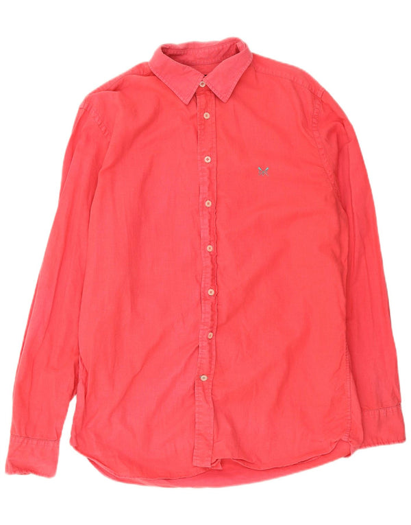 Crew Clothing Chemise Homme Lin Rose Moyen