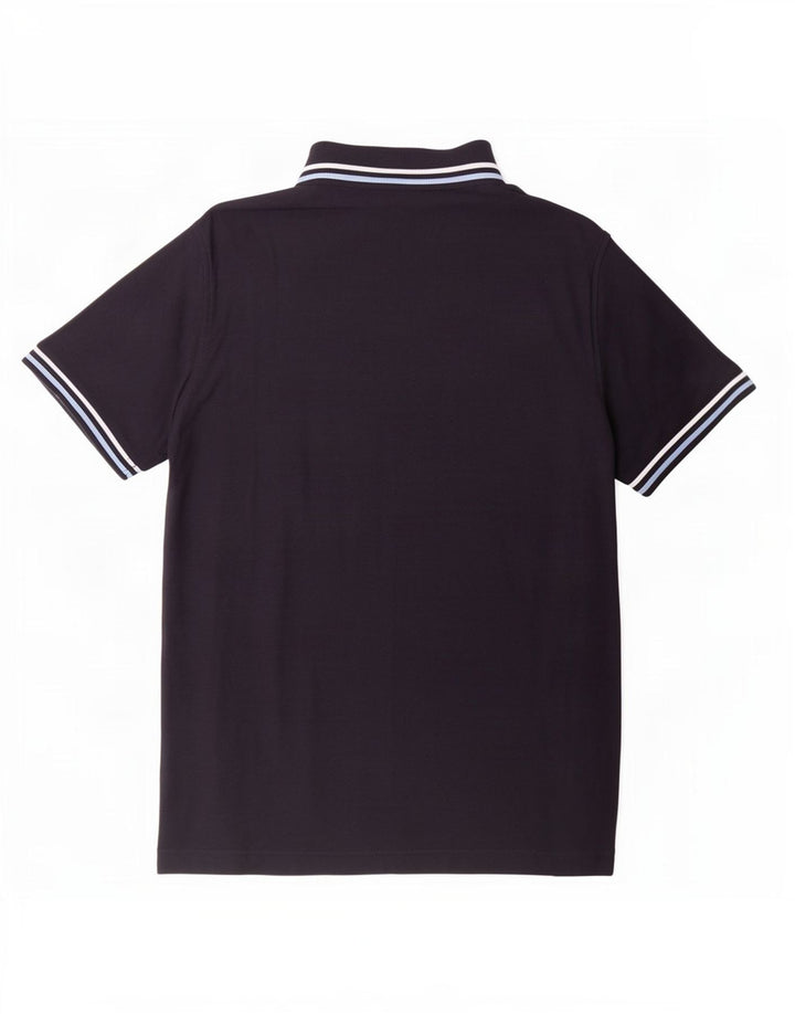 Lotto Polo Homme Petit Bleu Marine Coton