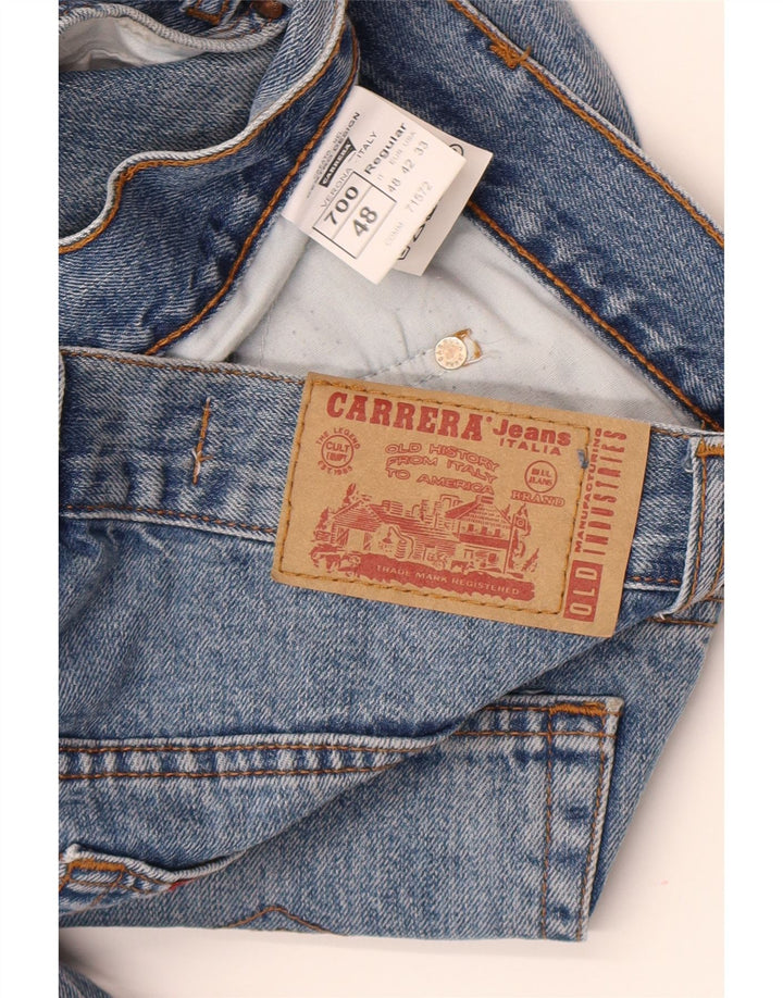 Carrera Jean 700 Slim Homme IT 48 Medium W32 L34 Bleu Coton