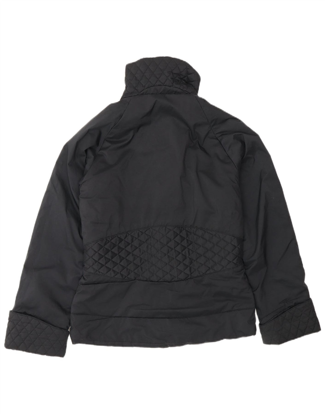 Adidas Veste bomber surdimensionnée pour femme UK 8 Petit Noir Polyester
