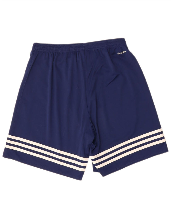 ADIDAS Short de Sport Climalite Homme Bleu Marine Moyen Polyester