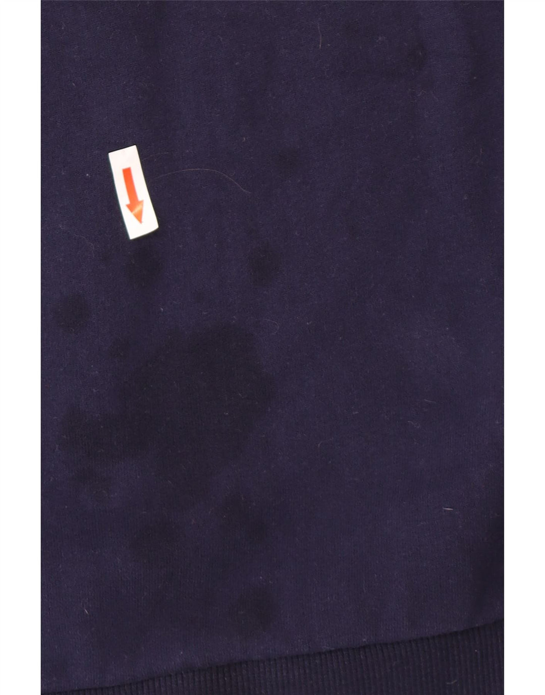 Superdry Homme Graphic Sweatshirt Jumper XL Bleu Marine Coton