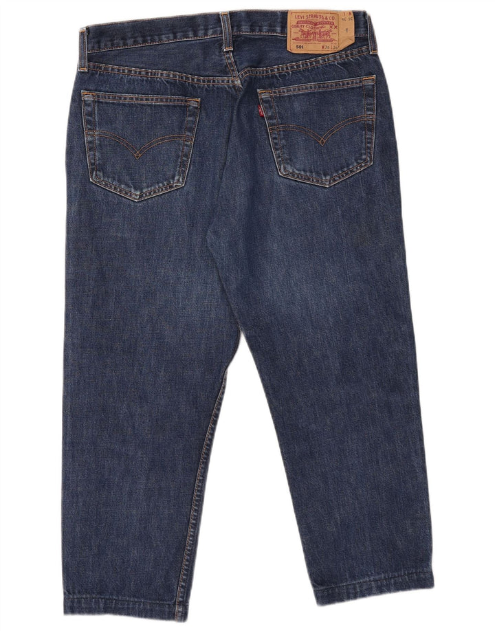 Levi's Jean Capri 501 Homme Bleu W36 L22 Coton