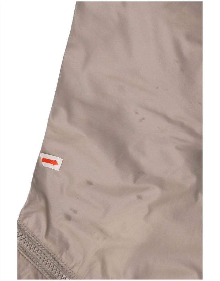 Nike Veste matelassée à capuche pour homme UK 36 Petit Gris Colorblock Polyester
