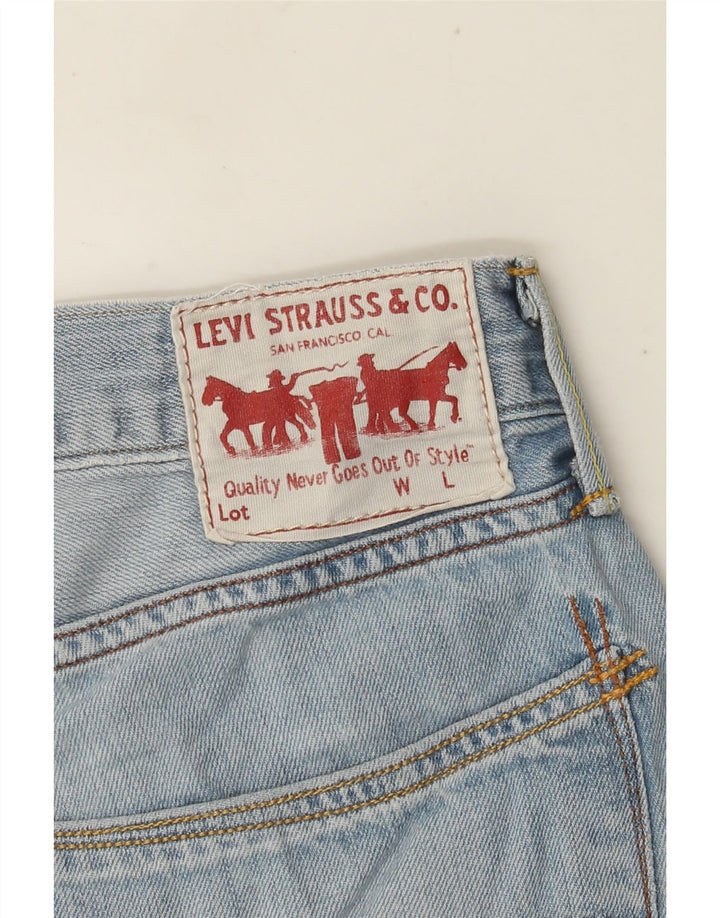 Levi's Short en Jean 504 W32 Homme Bleu Moyen Coton