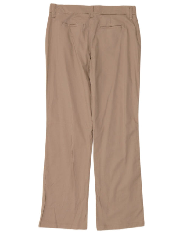 Lee Pantalon décontracté droit Riders pour femme US 12 Large W36 L32 Coton beige
