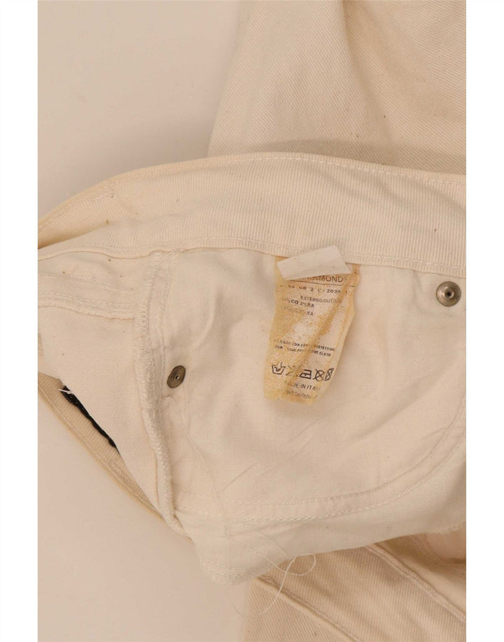 Jean droit femme Richmond W29 L33 coton blanc