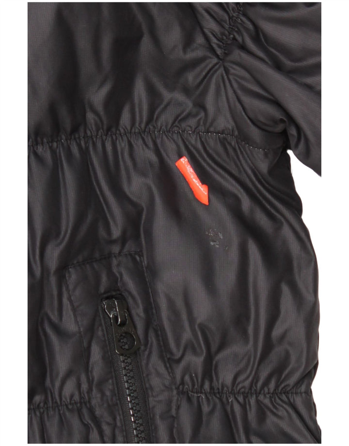 Replay Veste matelassée à capuche pour femme UK 44 Large Noir Polyamide
