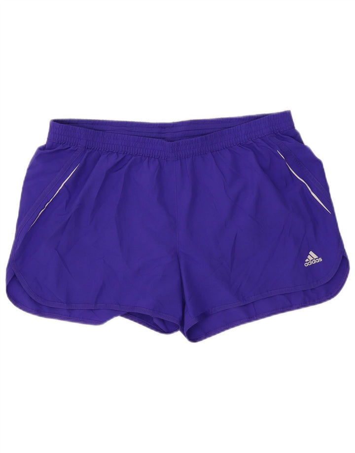 ADIDAS Short de sport Climalite pour femme UK 18 XL Violet Polyester