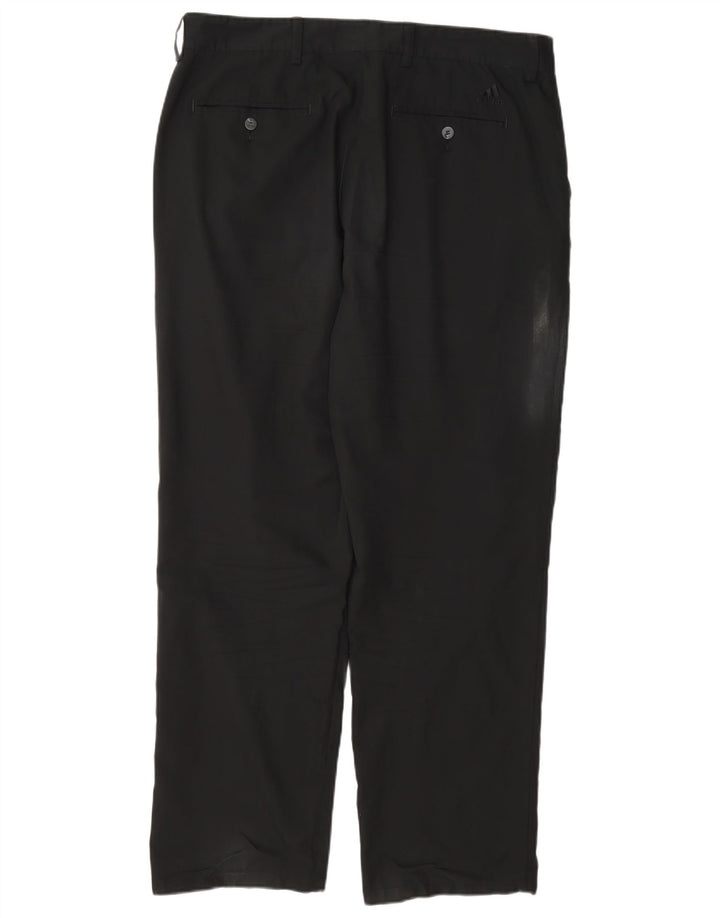Adidas Pantalon Chino Droit Homme W36 L30 Noir Polyester
