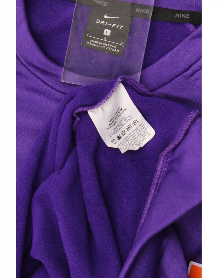 Nike Menchville Wrestling Graphic Sweat-shirt pour homme Violet Taille L