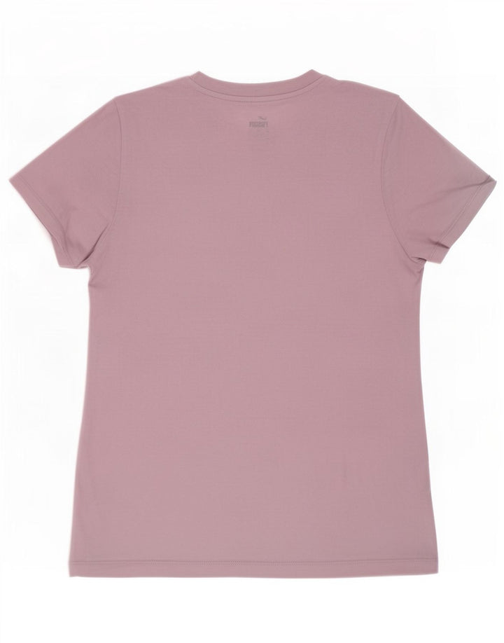 Puma T-shirt pour femme UK 12 Rose moyen Colourblock