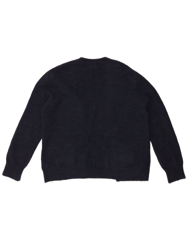 Fat Face Cardigan pour femme UK 12 Bleu marine moyen