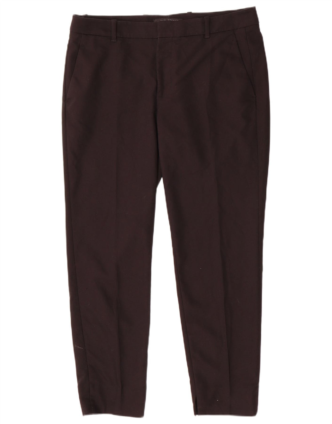 Pantalon Chino Slim Femme Zara Large W34 L27 Noir