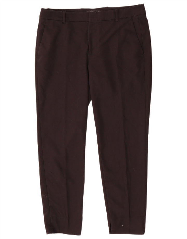 Pantalon Chino Slim Femme Zara Large W34 L27 Noir