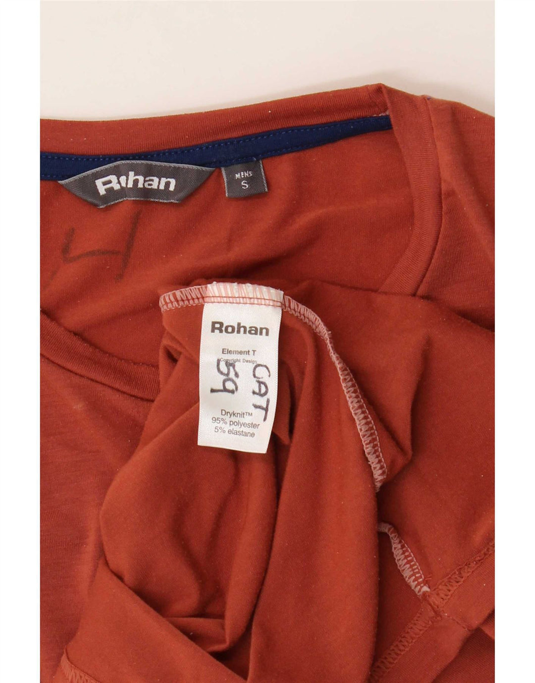 Rohan T-Shirt Homme Haut Petit Marron Polyester