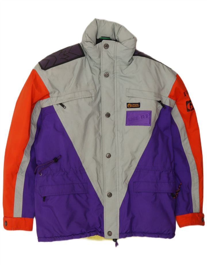 Ciesse Piumini Veste de ski pour homme UK 42 XL Multicolore Colourblock Polyester