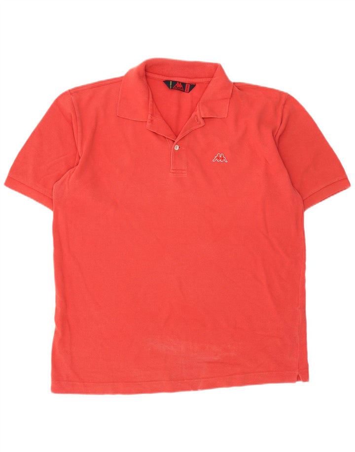 Kappa Polo Homme Rouge Moyen Coton