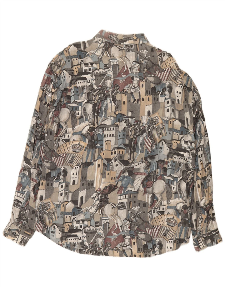 Criver Chemise Graphique XL Multicolore Viscose Homme