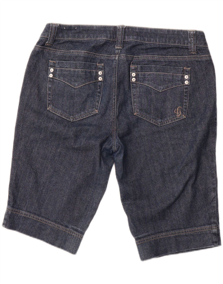 GUESS Short en Jean Femme W32 Grand Bleu Coton