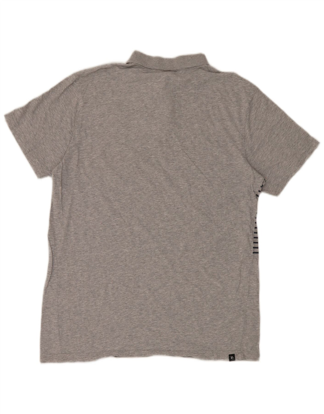 Rip Curl Polo coupe décontractée pour hommes, grand rayé gris