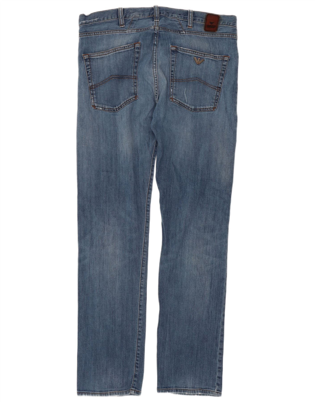 Armani Jeans Slim Homme W34 L30 Bleu Coton