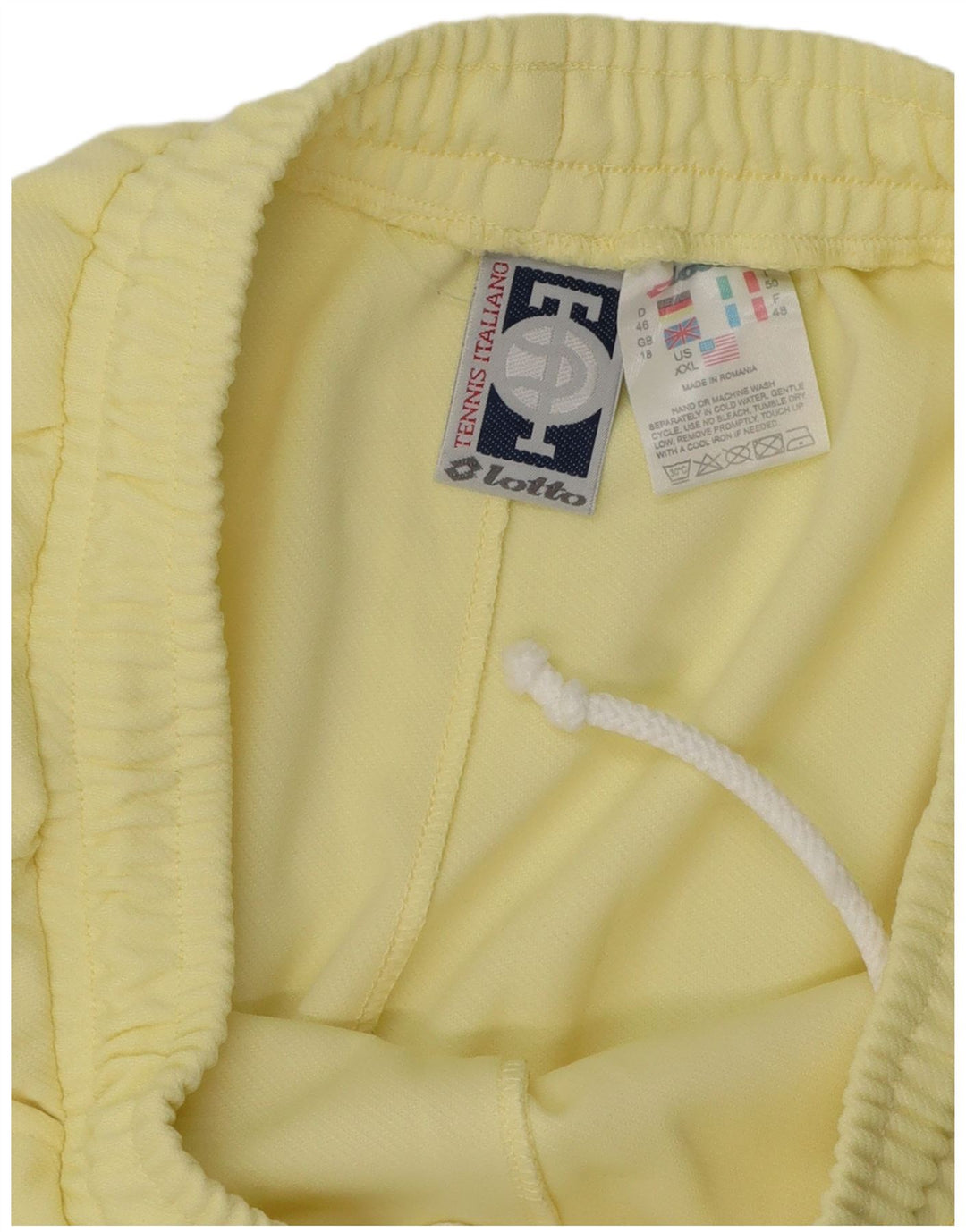 LOTTO Pantalon de survêtement pour femme UK 18 XL Jaune Polyester