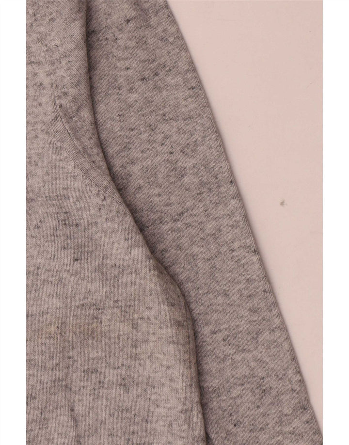 Marks & Spencer Pull col rond homme gris moyen coton moucheté