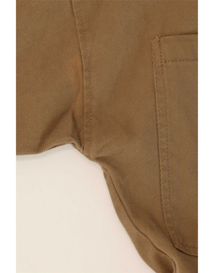 Massimo Dutti Combinaison Femme UK 12 Coton Beige Moyen