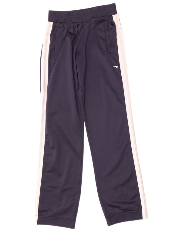Diadora Pantalon De Survêtement Joggers Large Bleu Marine Colourblock Homme