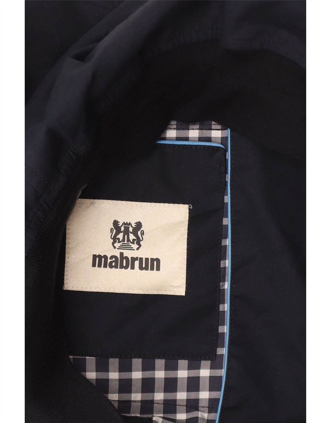 Mabrun Veste Bomber Homme UK 38 Bleu Marine Moyen