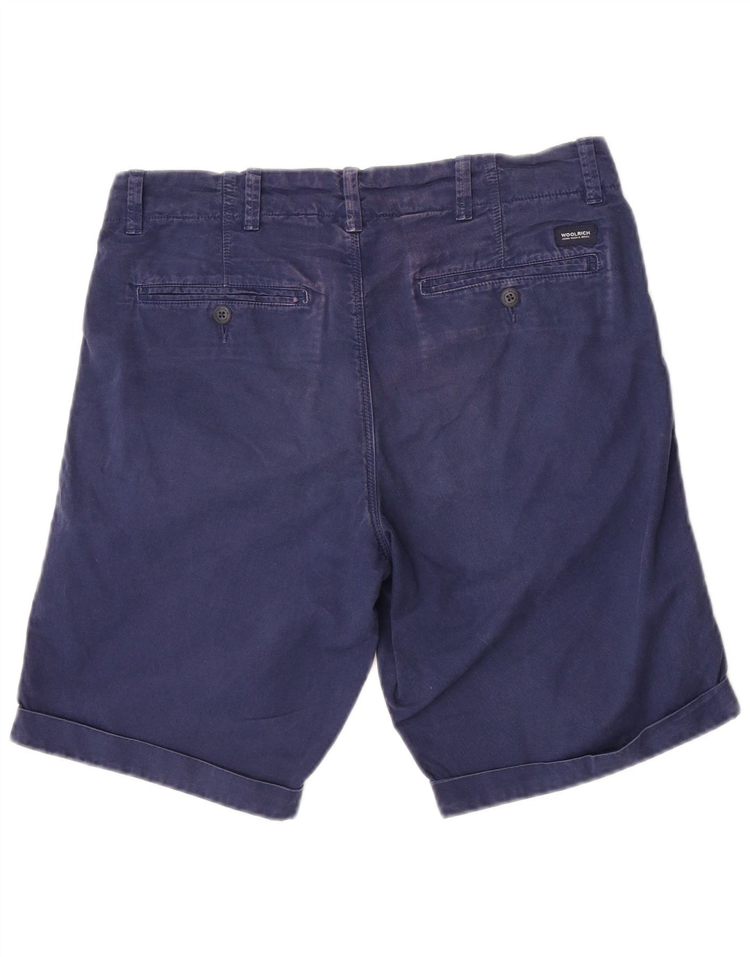 Woolrich Short Chino Homme W30 Bleu Marine Moyen Coton
