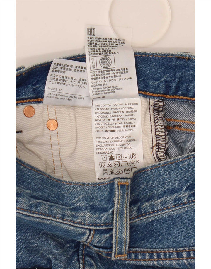 Levi's Jean Droit 501 Femme Bleu W26 L30 Coton