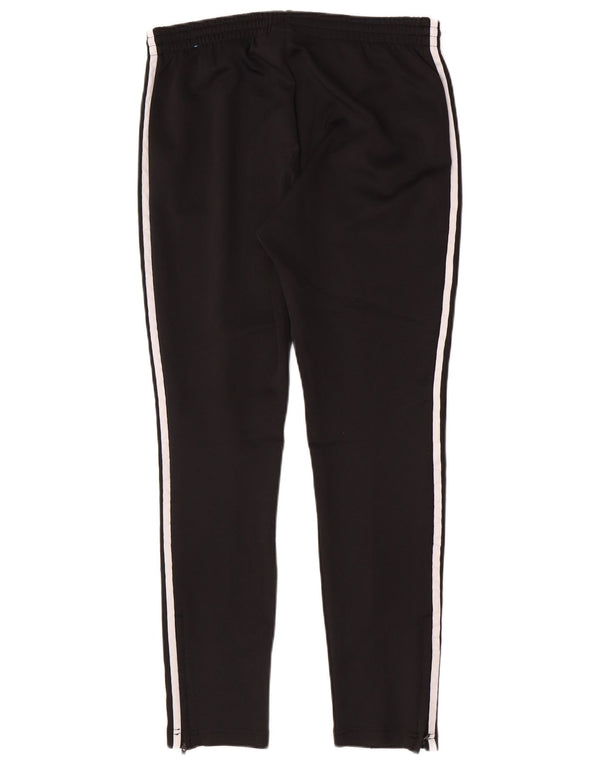 Adidas Pantalon de survêtement pour femme UK 16 Large Noir Coton Sports