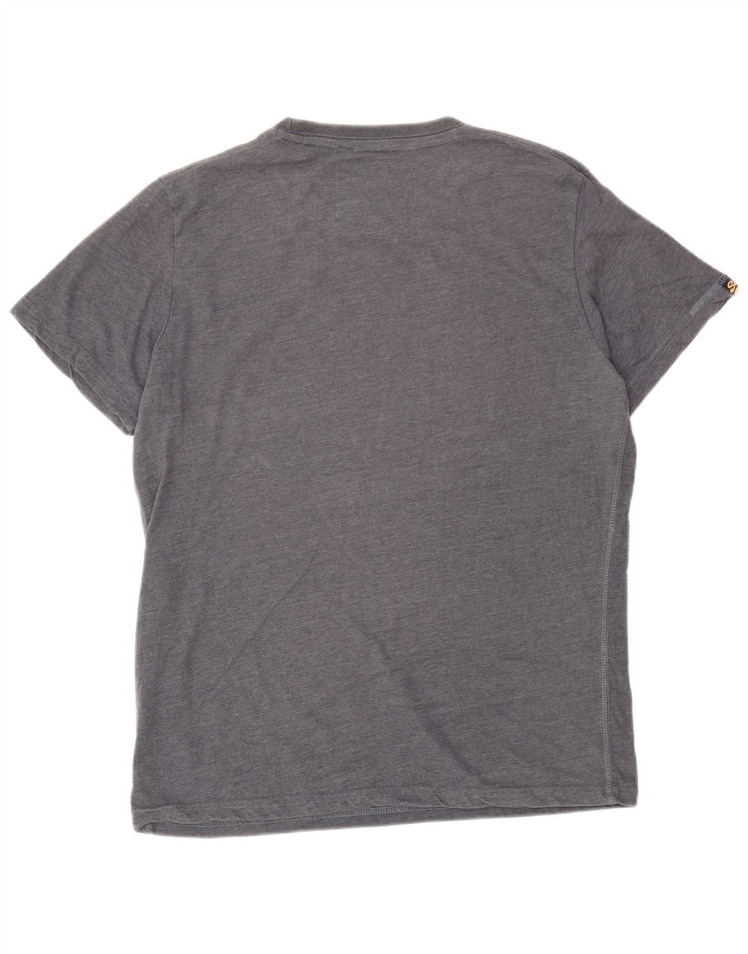 Superdry T-Shirt Graphique Homme Gris Moyen Coton
