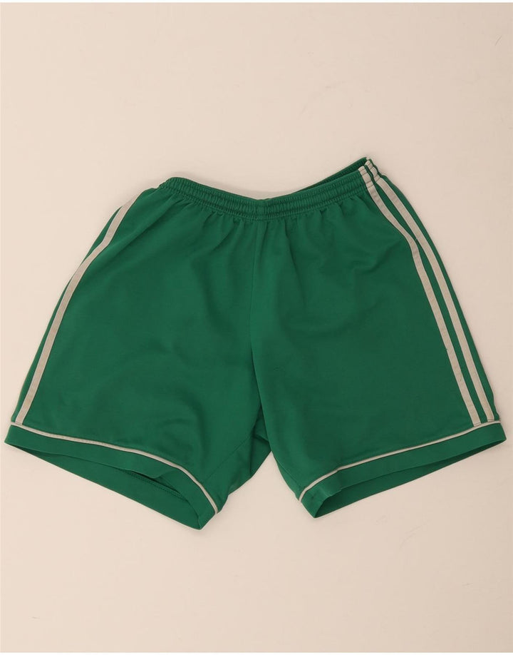 ADIDAS Short de Sport Climalite Homme Vert Moyen Polyester
