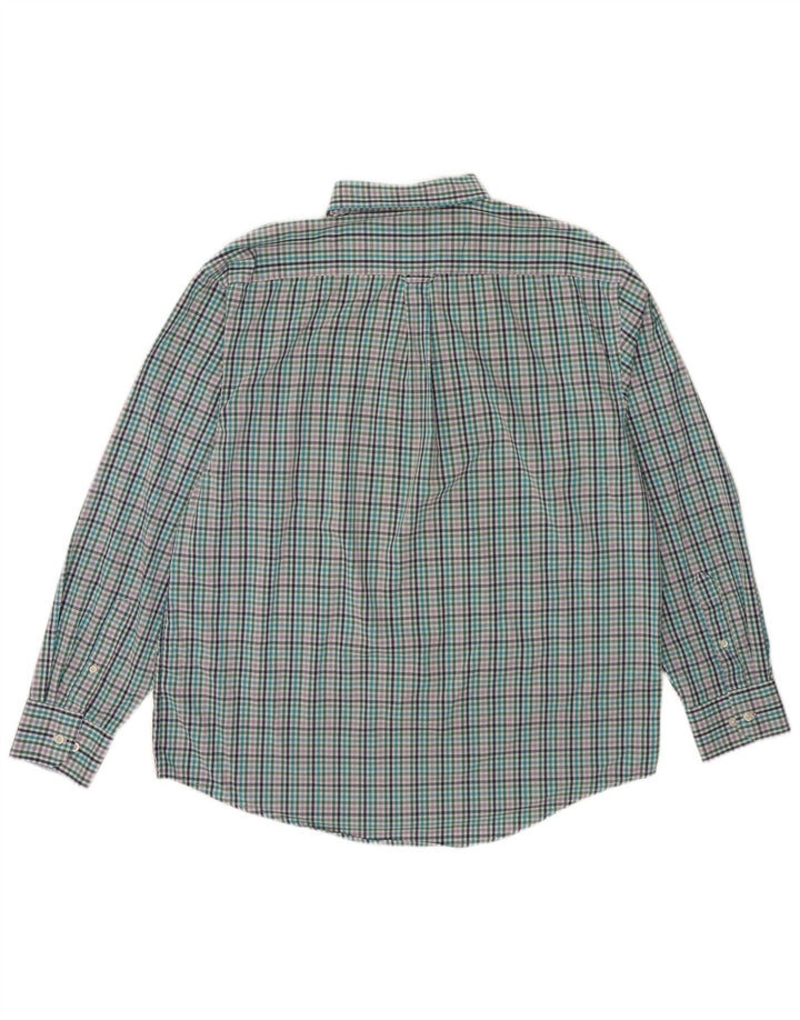 Izod Chemise Homme Large Vichy Multicolore Coton