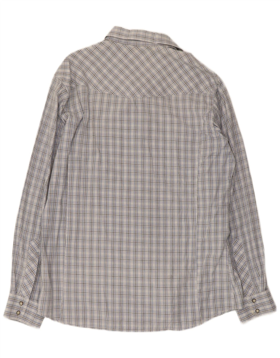 Marlboro Classics Chemise Homme 2XL Bleu Carreaux Coton